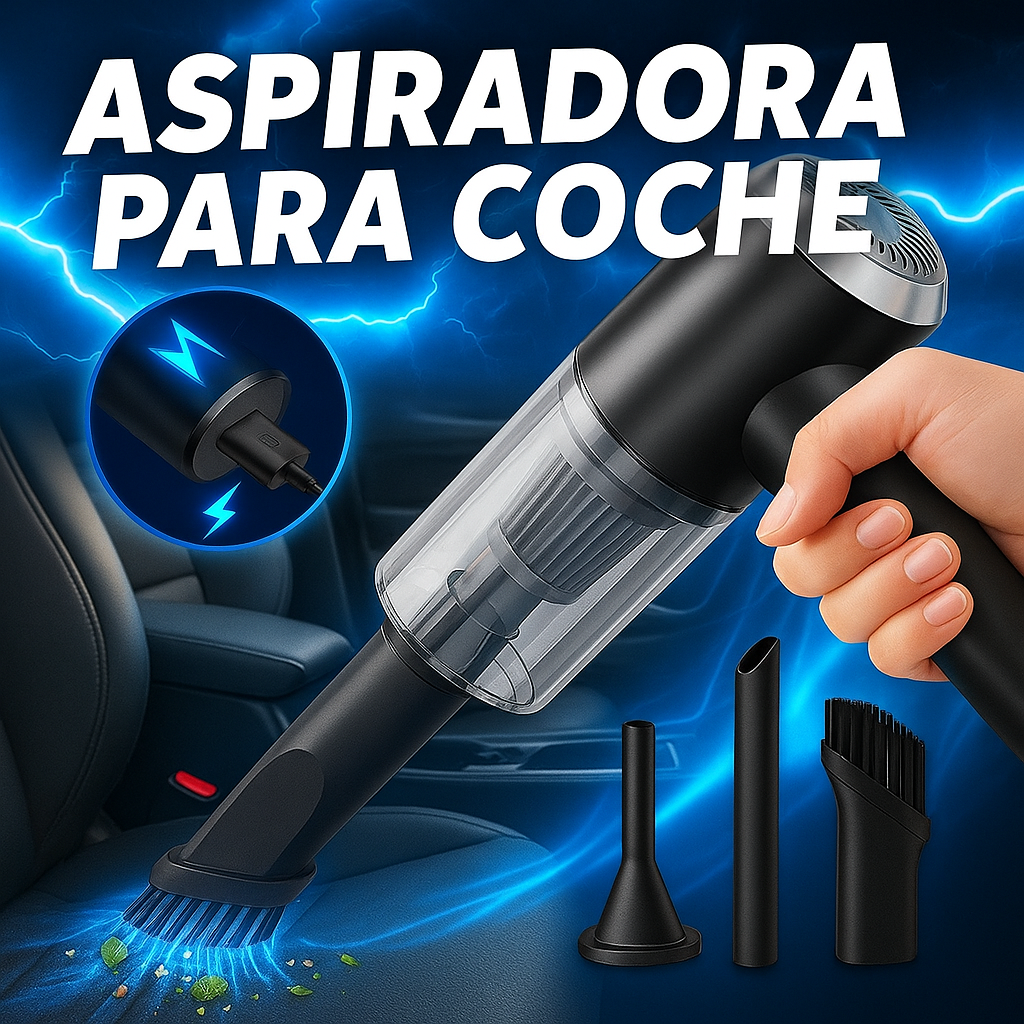 Adiós Polvo y Migas — Hola Limpieza Total con la Aspiradora Portátil PRO